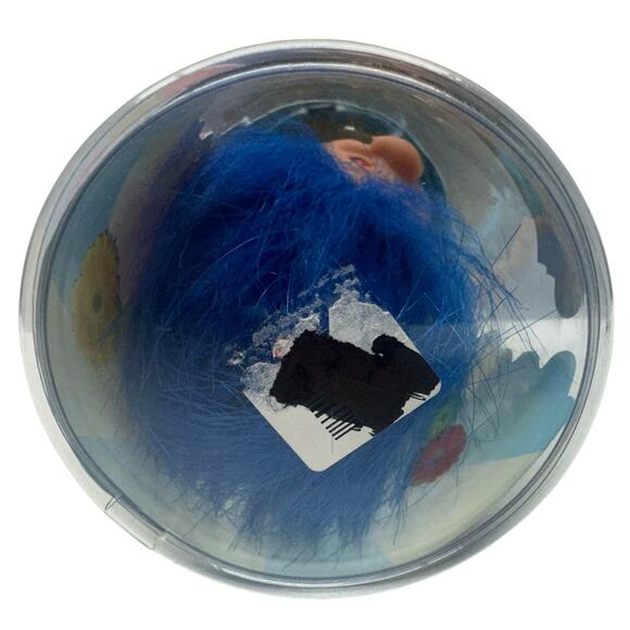 2005 GOOD LUCK MESSENGER TROLL - 3" DAM Troll Doll - NEW IN CONTAINER - Rare - Picture 8 of 8